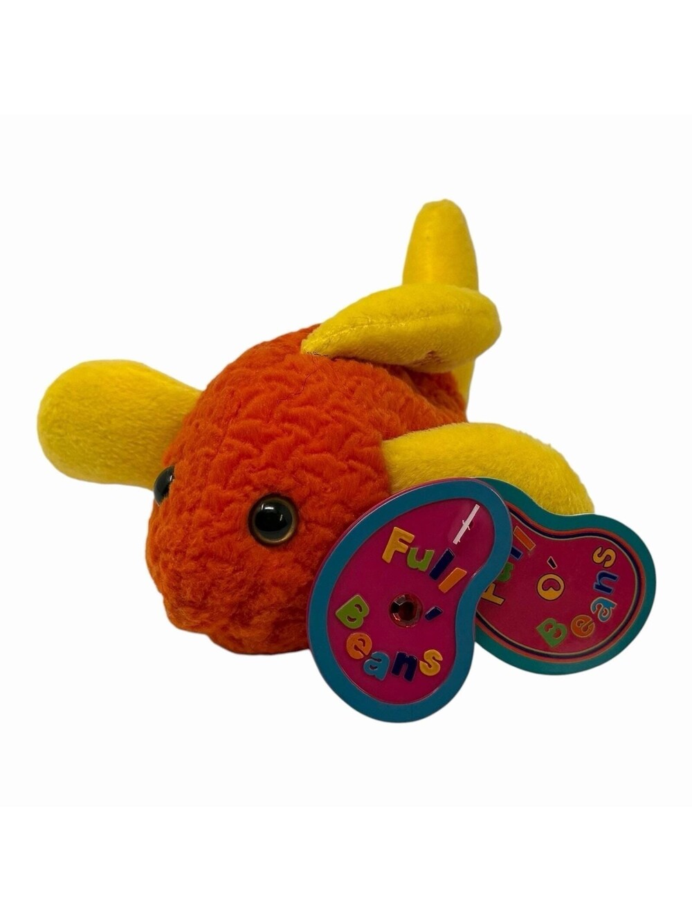 Avon Full O Beans Orange Fish Plush Millennium 2000 Collectible Bean Bag Toy